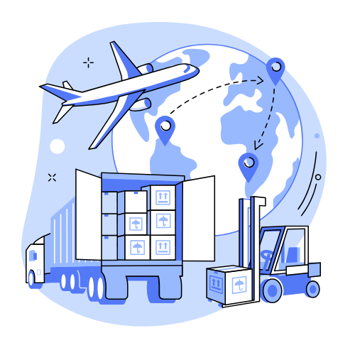 Tracking Dashboard Illustration